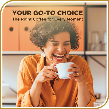 Vanilla Nut Flavored Medium Roast Coffee Pods - 55 Count - Recyclable Single-Serve Coffee Pods